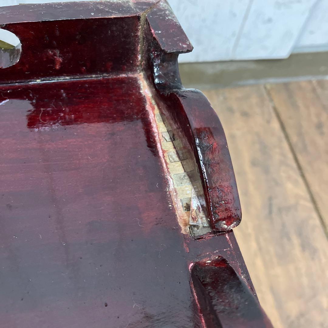 A-3 中国美術 薬箪笥風 小型箪笥 チェスト 抽斗8杯 飾台 道具箱 骨董品