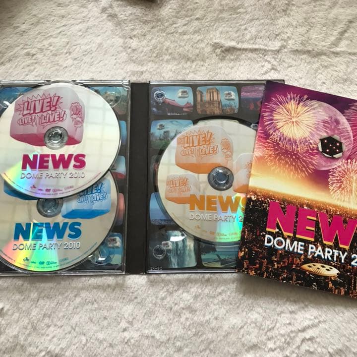 NEWS ライブDVD 5個セット