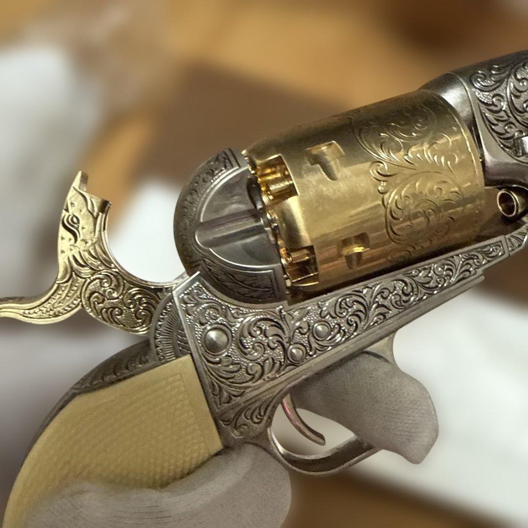 【装飾銃】【モデルガン】フランクリンミントカスター将軍のレボルバー