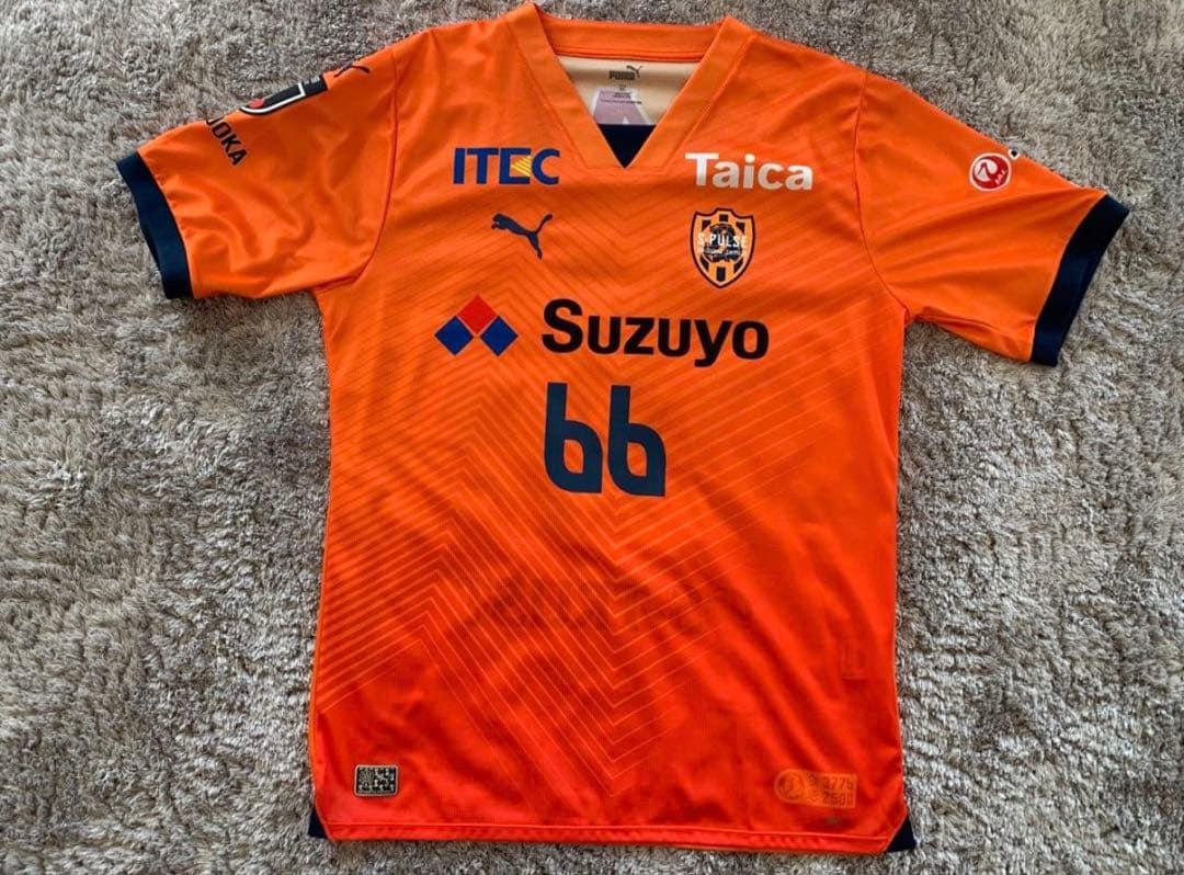 清水エスパルス 2024 ホーム　ユニフォーム　住吉ジェラニレショーン