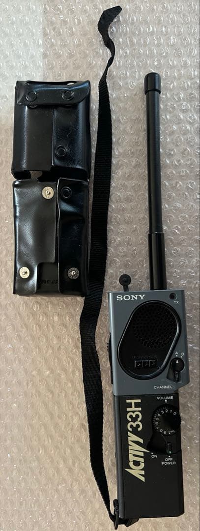 SONY ICB-33H 2台セット 市民ラジオ 箱・ケース付