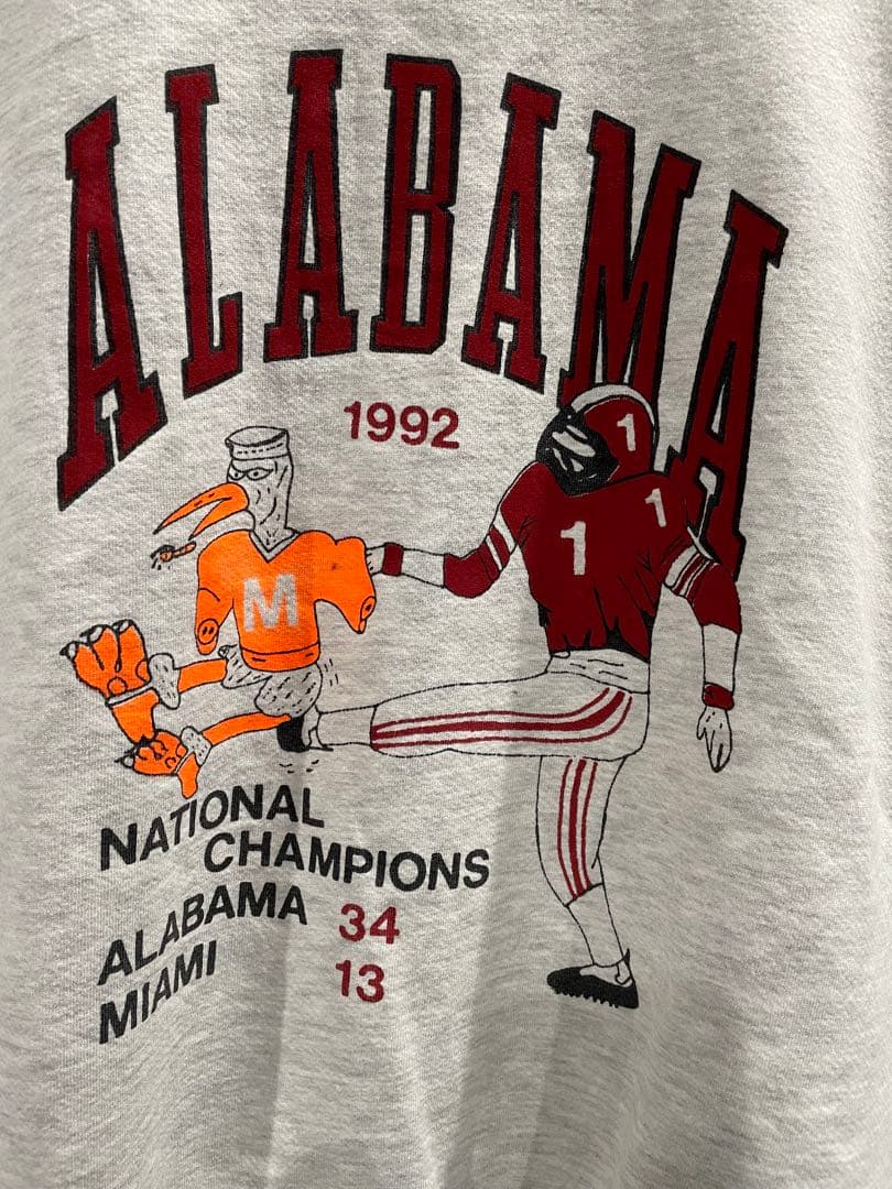 古着90年代USA製ALABAMA ロゴスウェット