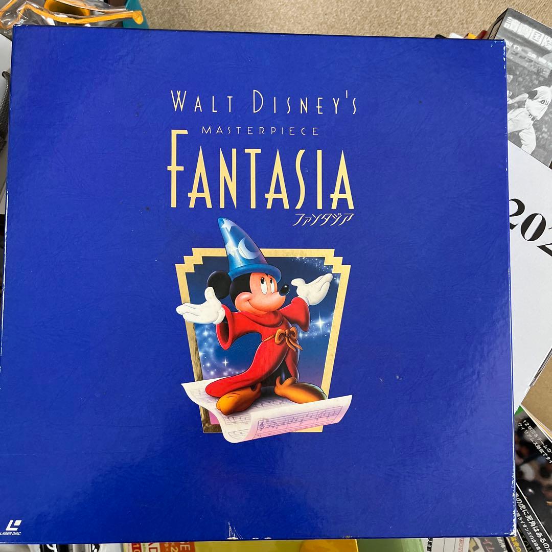 ディズニー　ファンタジア　レーザーディスク　ボックス