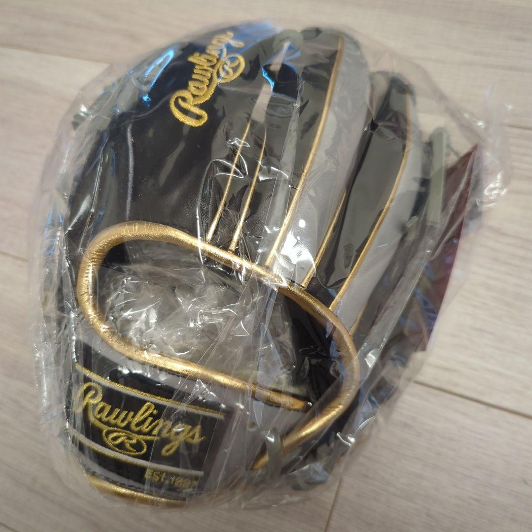 Rawlings 硬式グローブ トレーニンググラブ　ブラックグレー