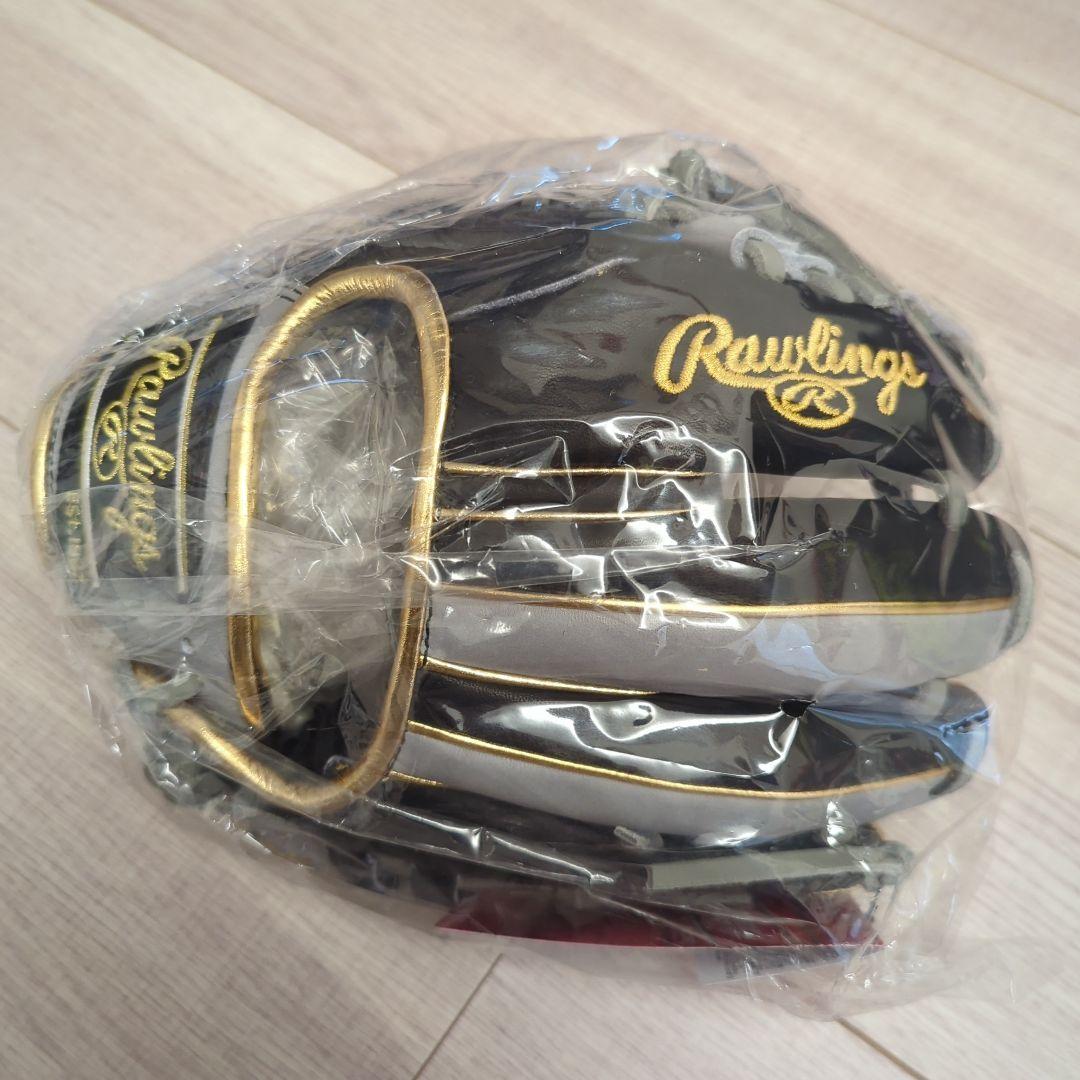 Rawlings 硬式グローブ トレーニンググラブ　ブラックグレー