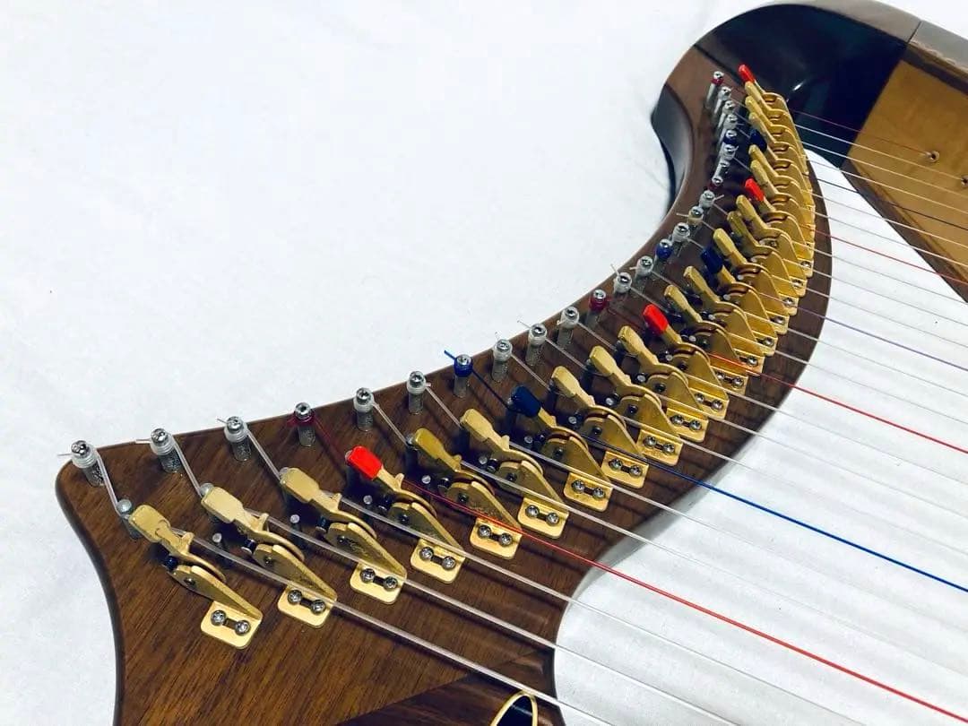 AOYAMA 25S 青山ハープ 25弦 コンパクト ノンペダル 軽量 ケース付