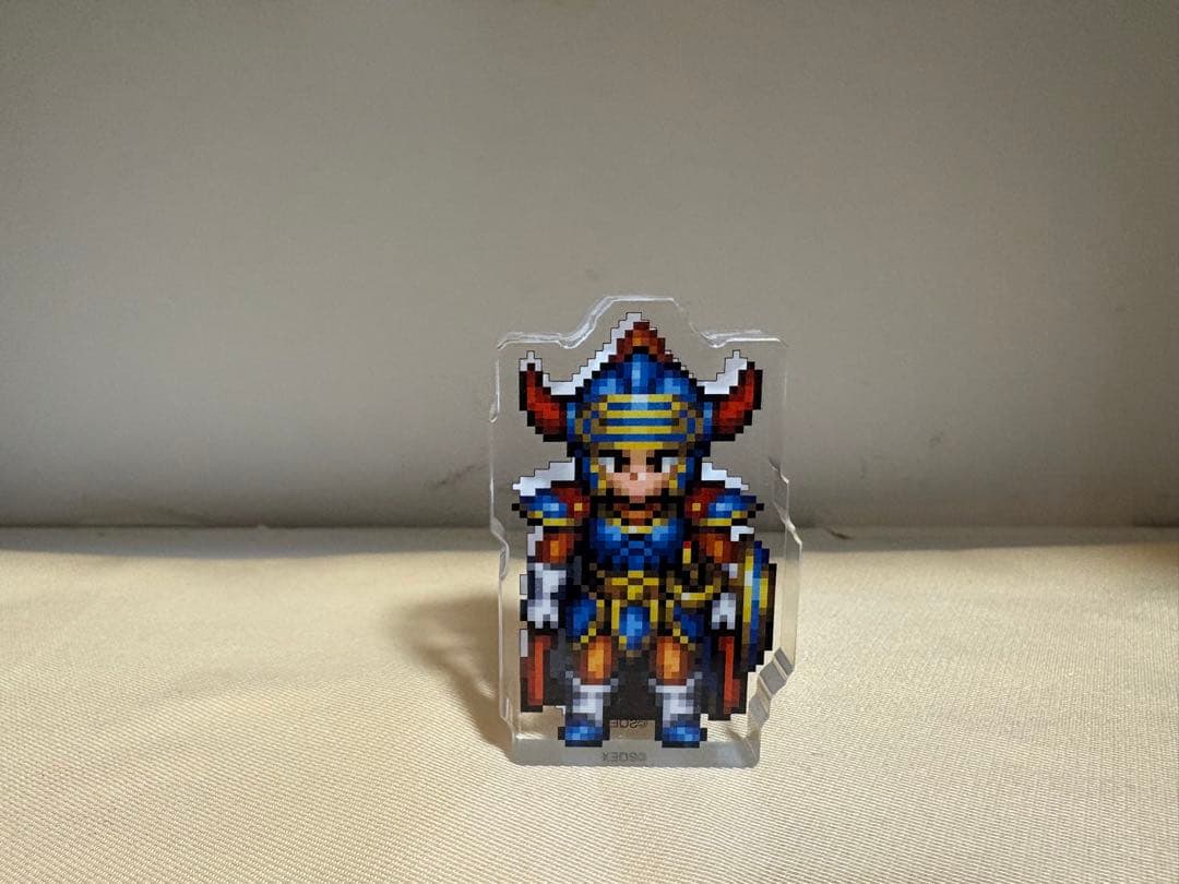 ドラゴンクエストⅠ.Ⅱ アクリルブロック 勇者 ローラ姫 ロトの子孫 勇者セット