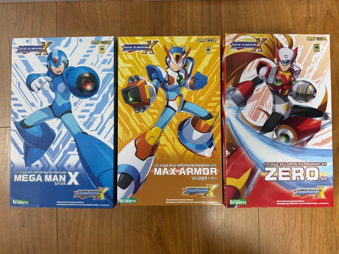 コトブキヤ　ロックマンX ゼロ　マックスアーマー　プラモデル　未組み立てセット