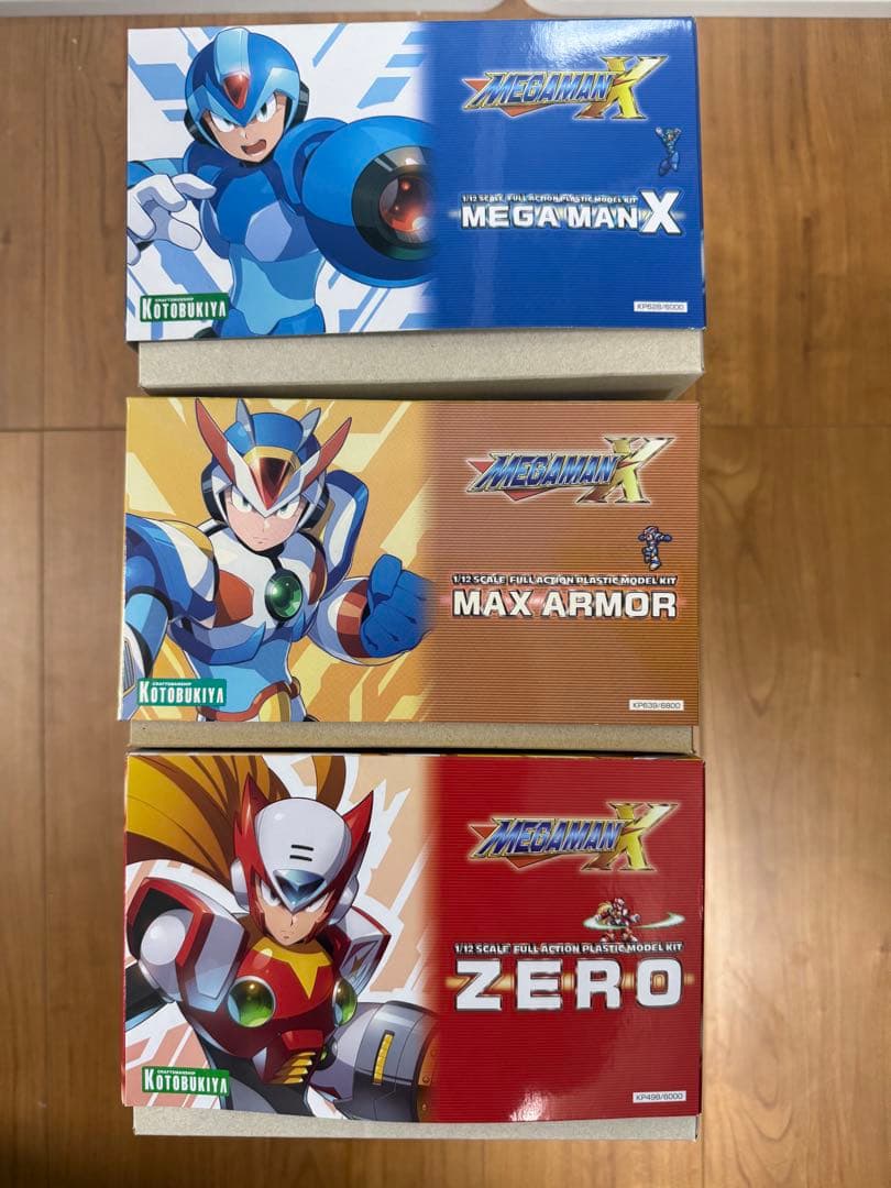 コトブキヤ　ロックマンX ゼロ　マックスアーマー　プラモデル　未組み立てセット