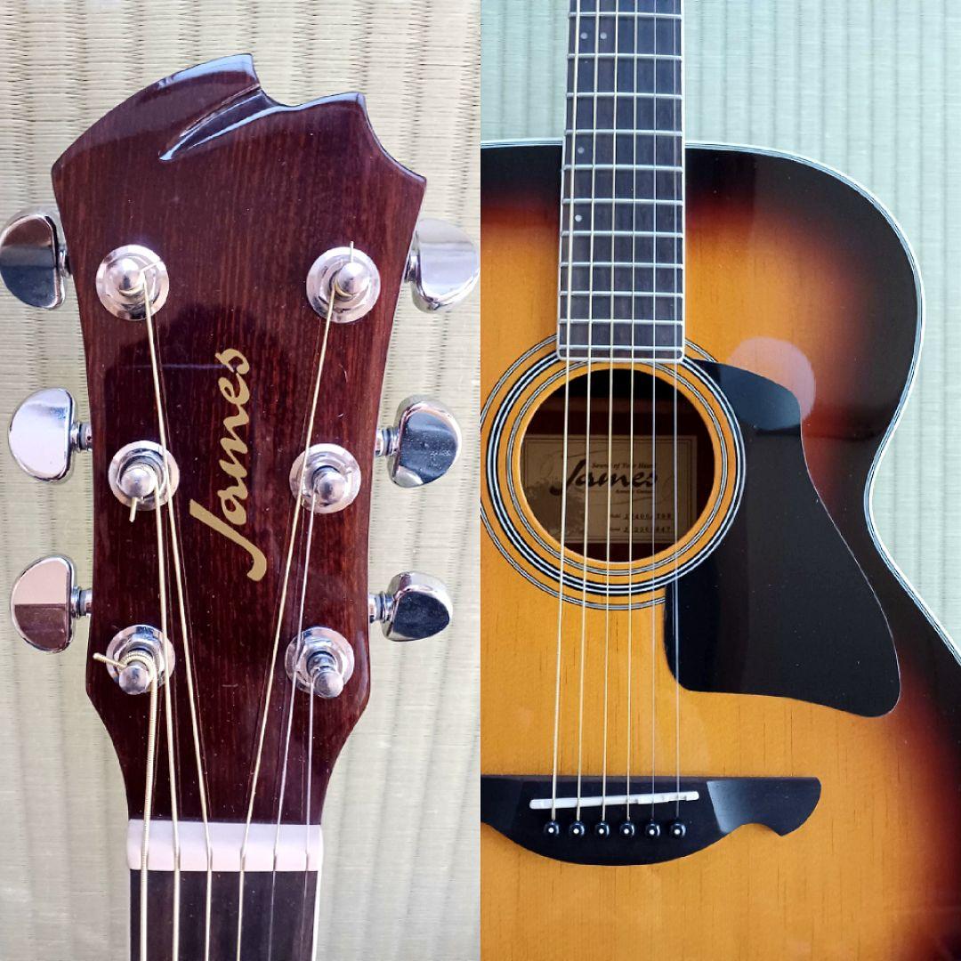 【送料込】【美品】James　JF400TSB　島村楽器　トップ単板　整備済