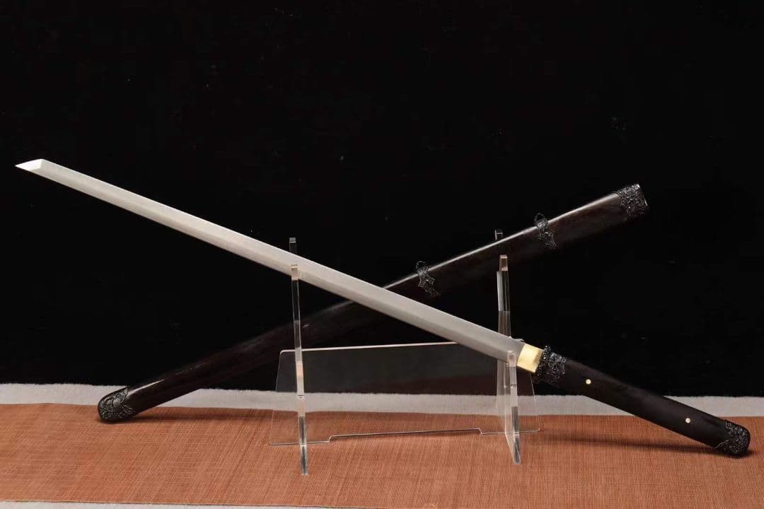 【黒木祥龍唐刀】古兵器 武具　刀装具　日本刀　模造刀 居合刀