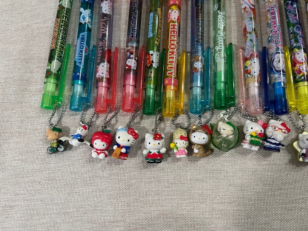 ご当地キティ　ボールペン　シャーペン　平成レトロ　81本