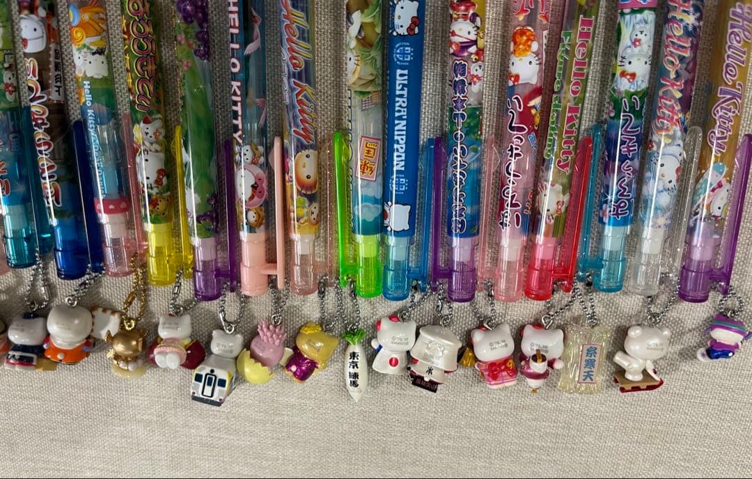 ご当地キティ　ボールペン　シャーペン　平成レトロ　81本