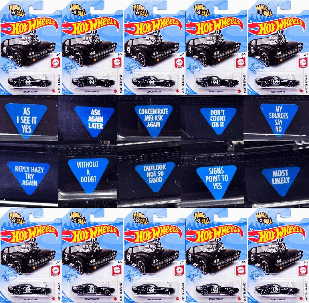 ホットウィール★ROGER DODGER★8 BALL★ロジャードジャー 10台