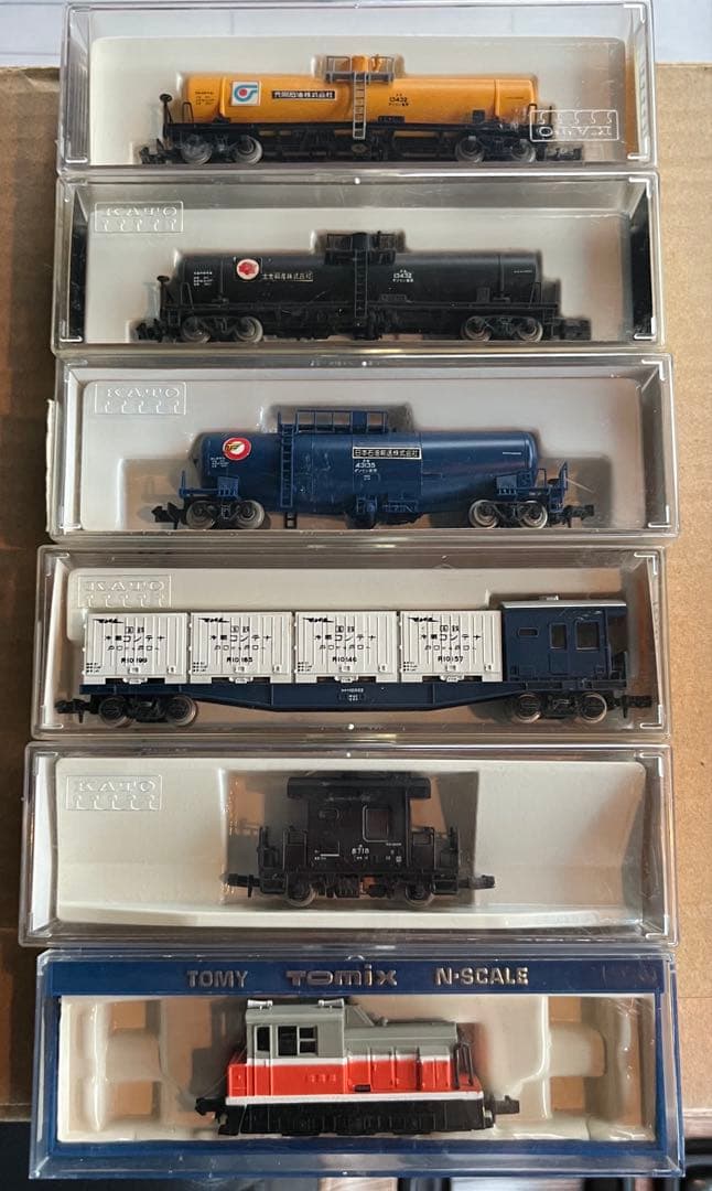 Nゲージ鉄道模型 6両セット