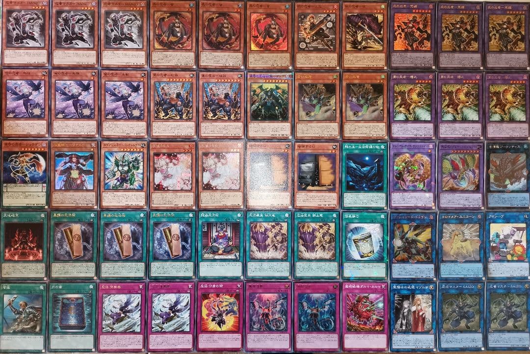 遊戯王デッキ　忍者デッキ　ガチ構築