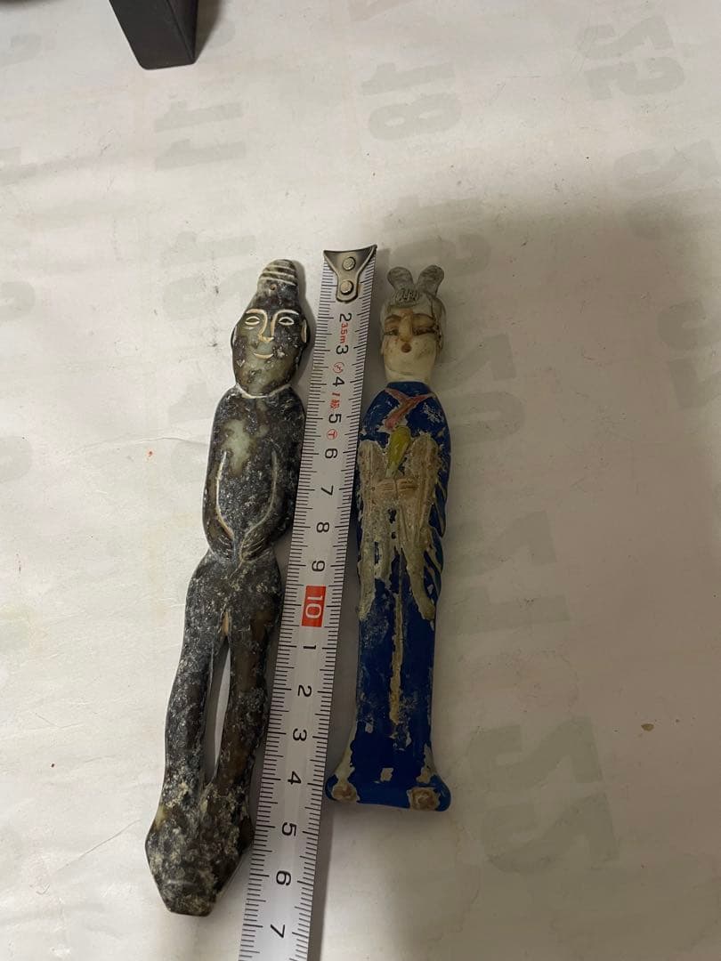 中国美術　人物像　玉石彫刻　古美術