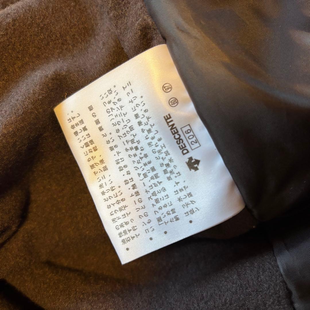 【美品】DESCENTEデサント　レディース　スキーウェア　サイズ7 白茶