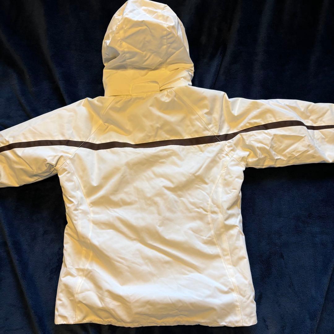 【美品】DESCENTEデサント　レディース　スキーウェア　サイズ7 白茶