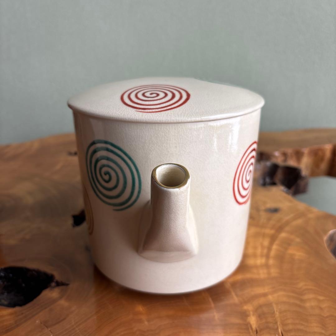 仁清写 水注 宝泉造 泉山窯 茶道具 共箱