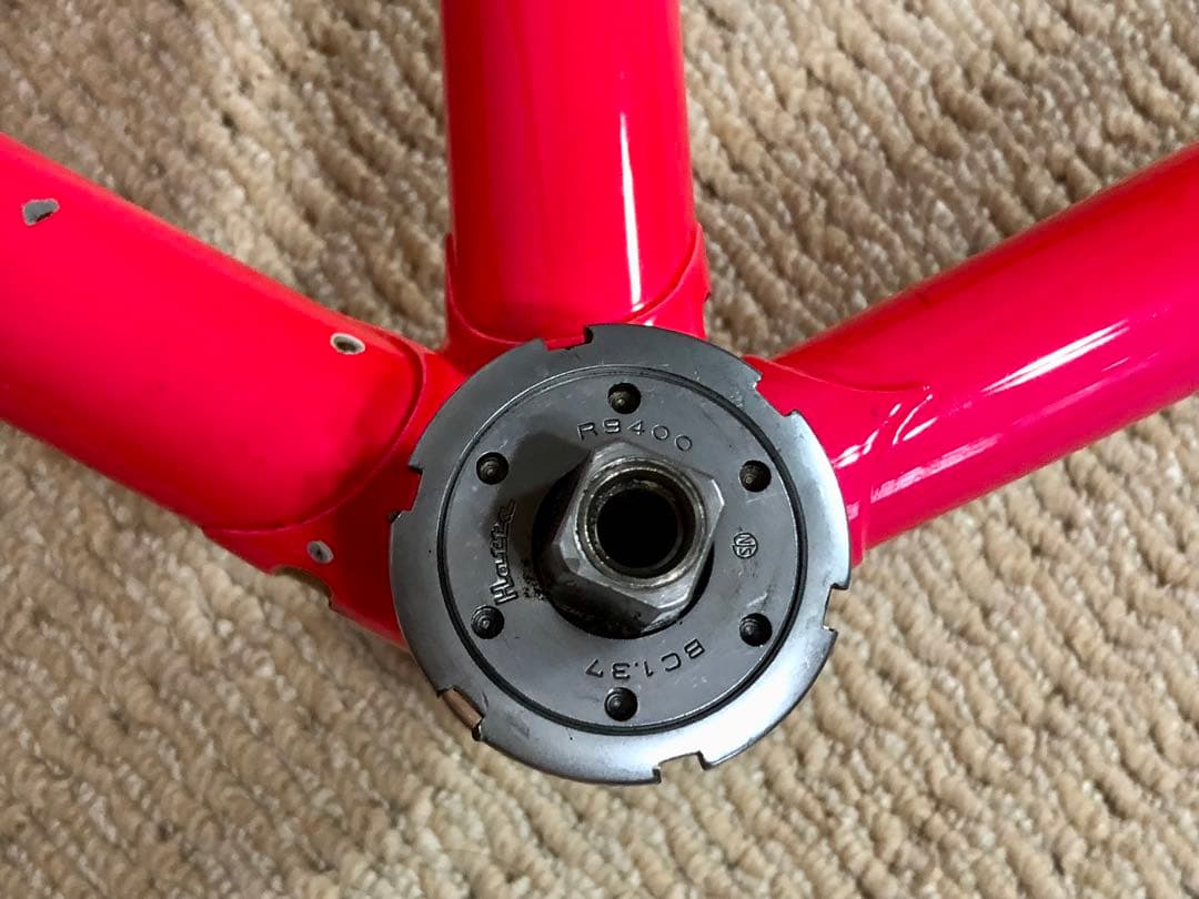 MAKINO ピスト クロモリ フレームセット 競輪 njs マキノ