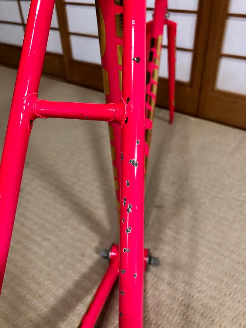 MAKINO ピスト クロモリ フレームセット 競輪 njs マキノ