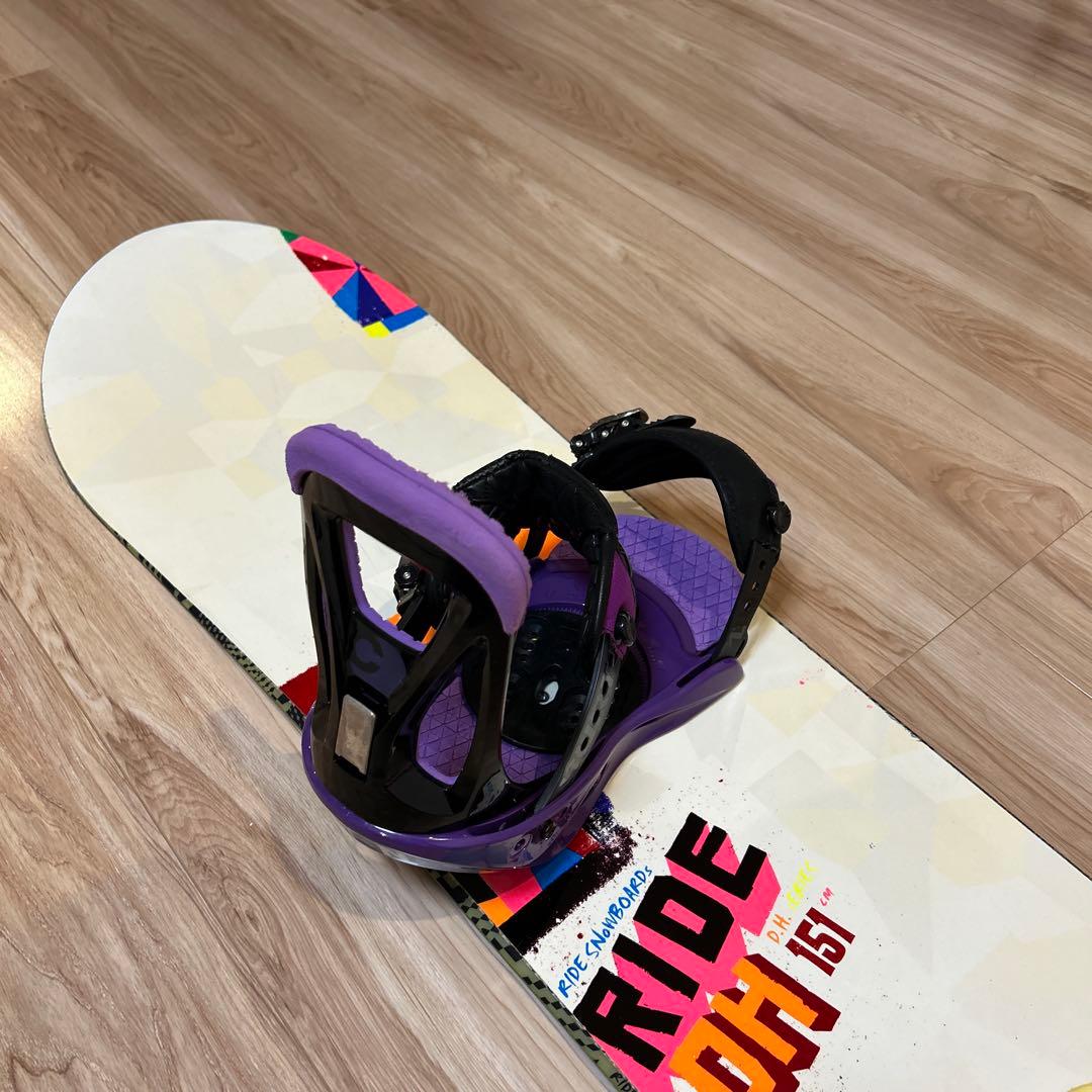 RIDE DH151cm × BURTONビンディングS