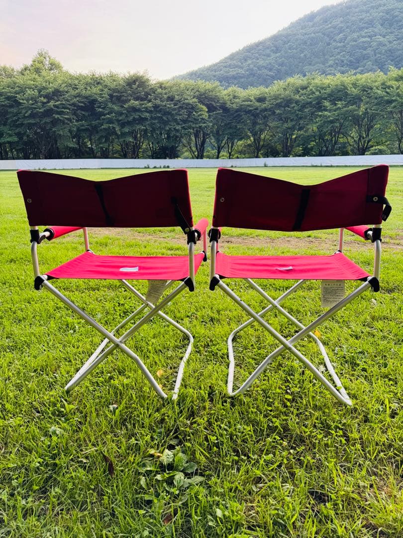  peak/スノーピーク FDチェア RD 2脚ワンセット（B①②）