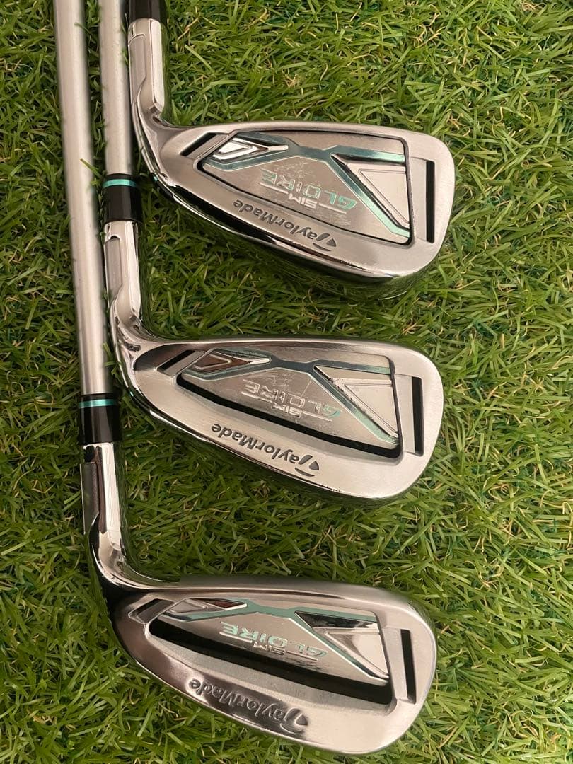 テーラーメイド レディースSIM GLOIRE アイアンセット 5本　L