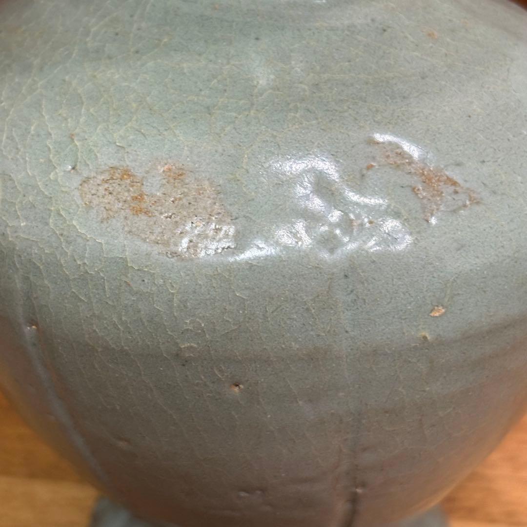 宋時代　中国青磁　中国から持って帰った希少な壺