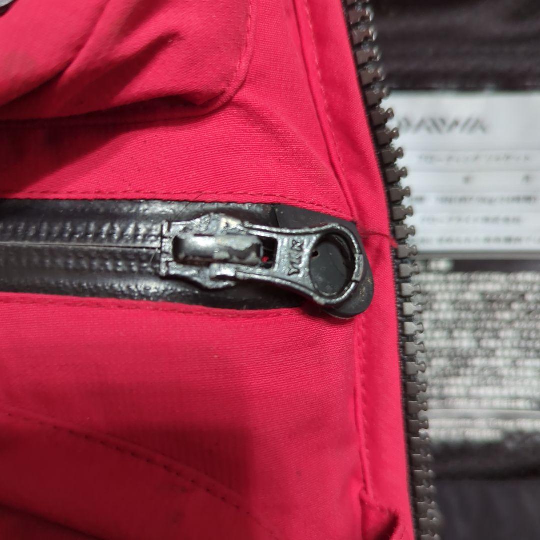 DAIWA ライフジャケット レッド ブラック