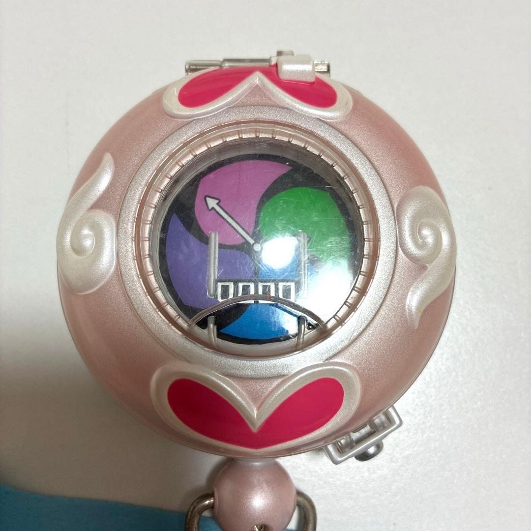 デジタルハート時計 ピンク　妖怪ウォッチ　メダル　おまけつき