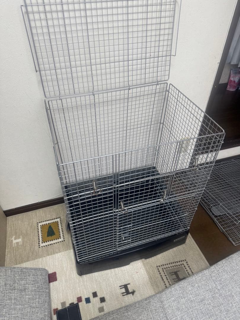 三晃商会 イージーホーム60 ハイメッシュ BK(62×50.5×78cm)