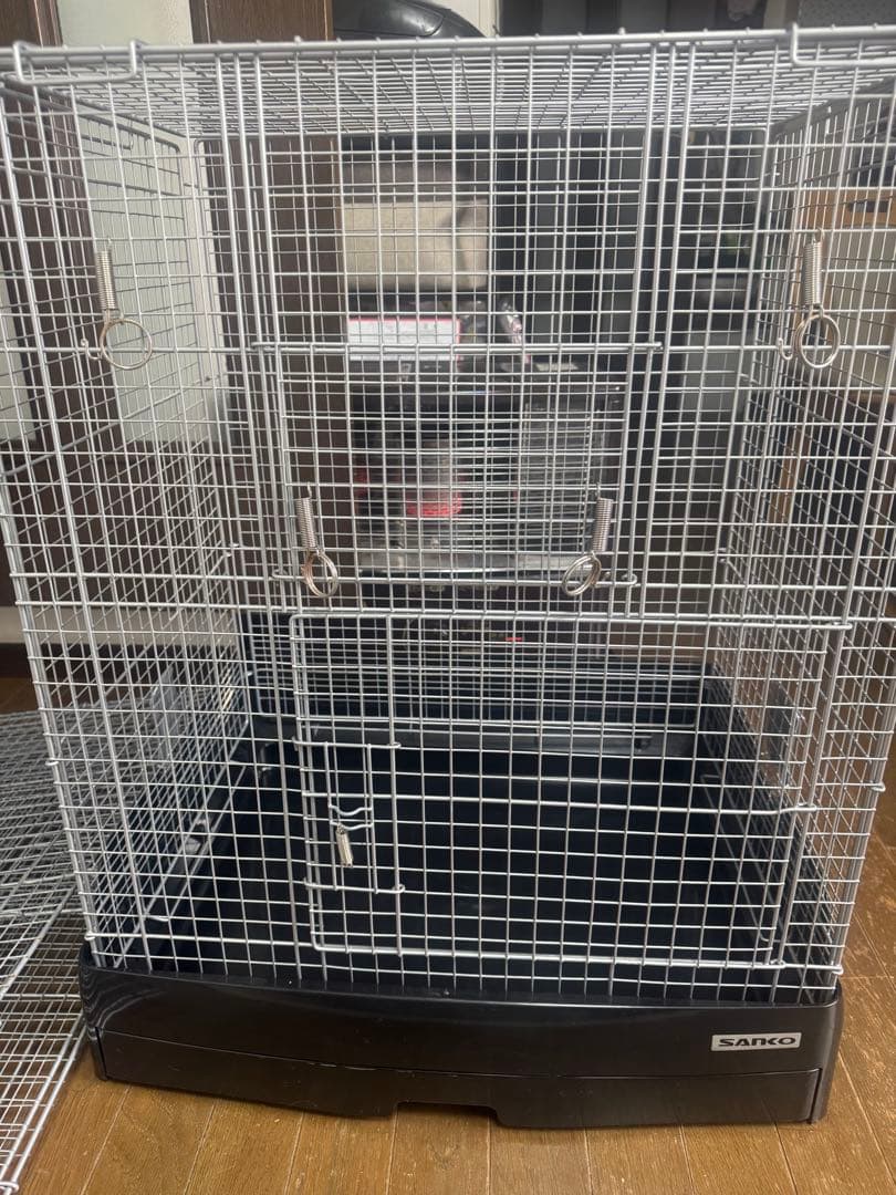 三晃商会 イージーホーム60 ハイメッシュ BK(62×50.5×78cm)