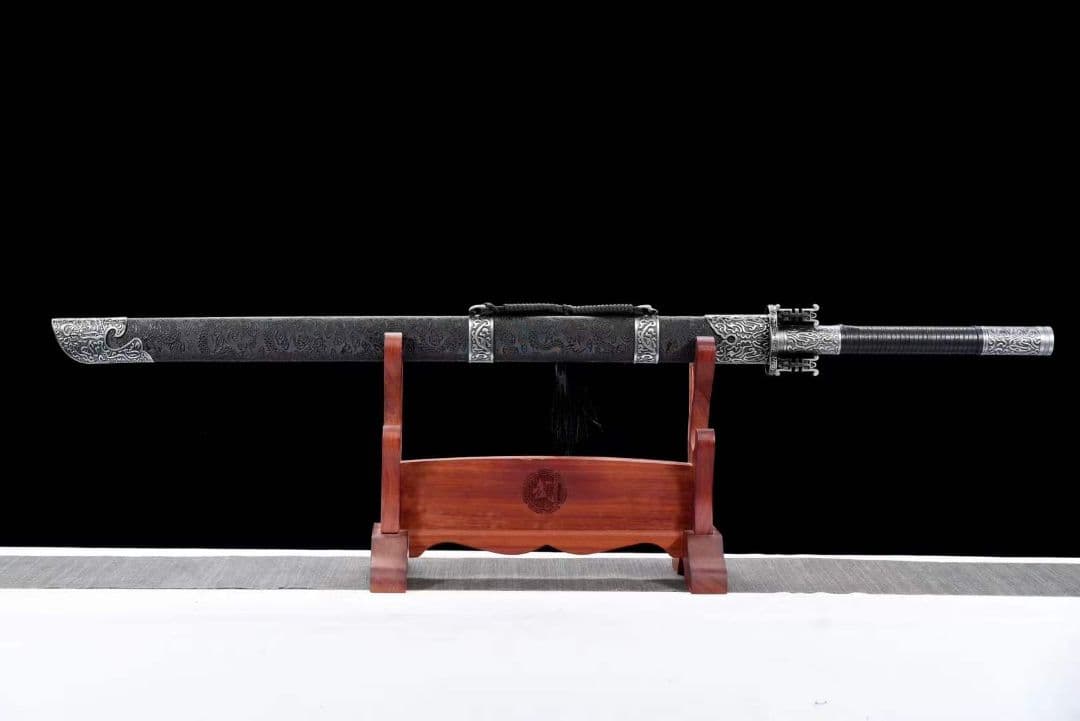 【冷月の宝刀】古兵器 武具　刀装具　日本刀　模造刀 居合刀 長尺