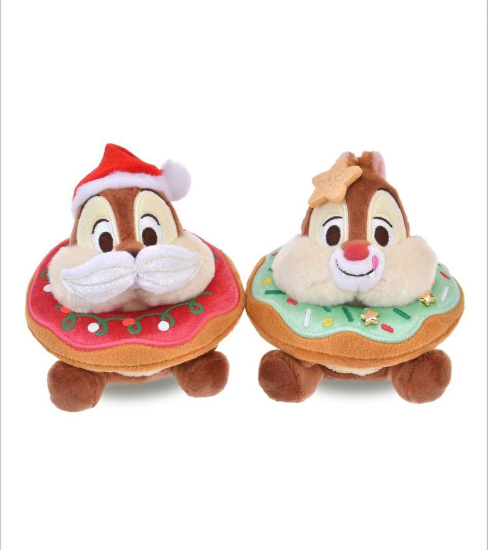 チップとデール クリスマスぬいぐるみセット