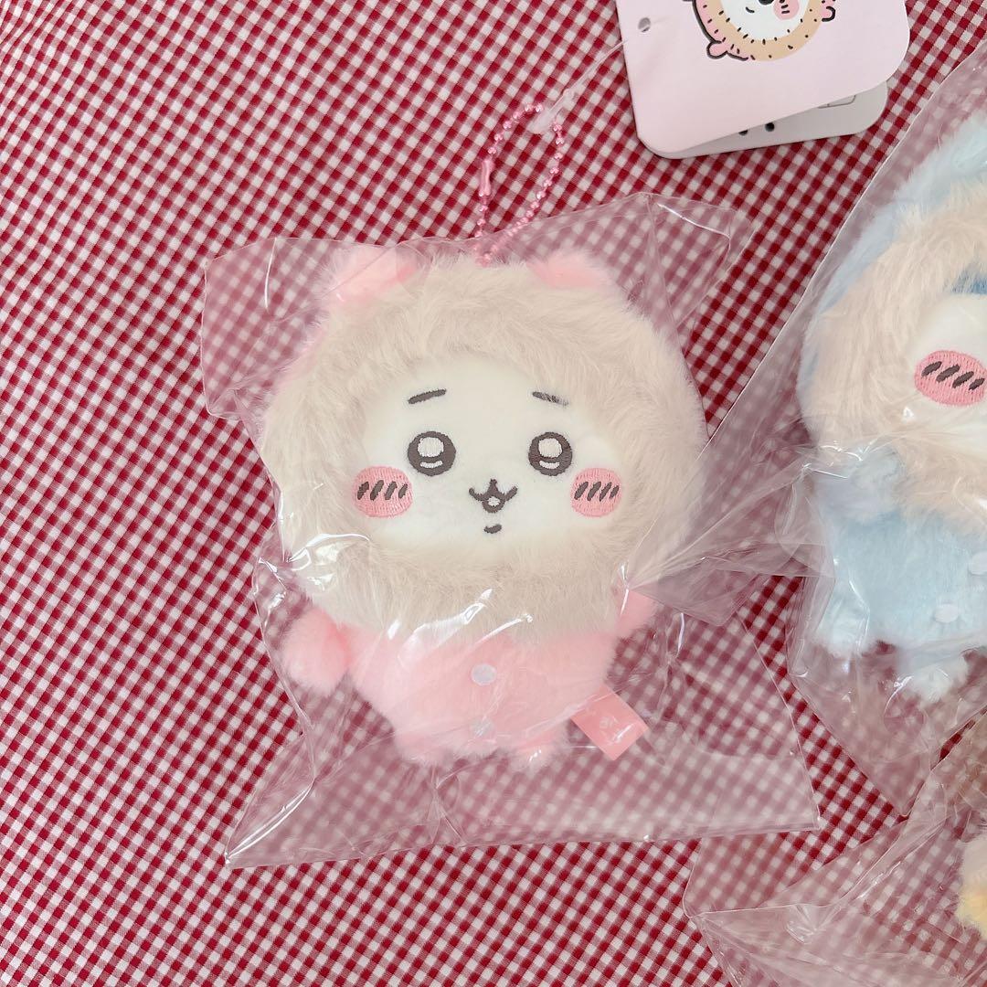 【新品.未開封】♡ちいかわ　フッサフッサなパジャママスコット 3点セット♡