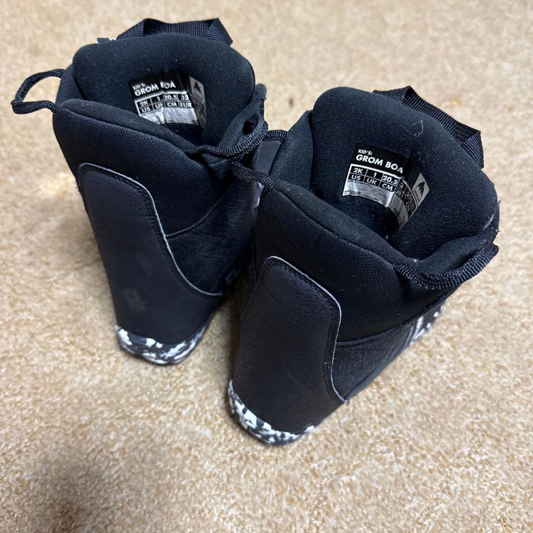 Burton Grom Boa 子供用スノーボードブーツ 20.5 バートン