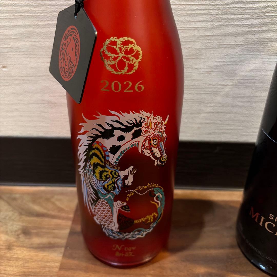 新政　No6NEW Year type干支ボトル 田酒　Micro bubble