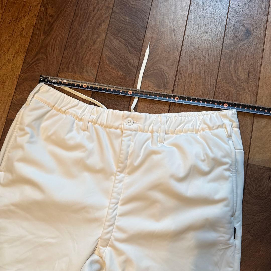 BRIEFING ゴルフパンツ 白 XL ウエスト紐付