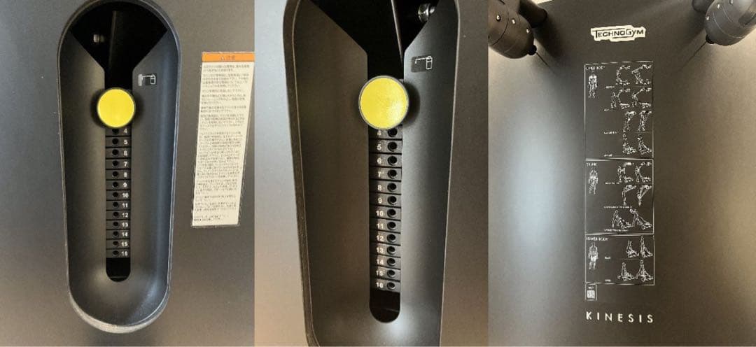 お値下げ！美品！テクノジム　キネシスワン！珍しいブラックでオシャレです！