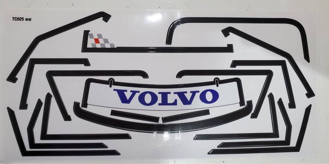 値下げ！ラジコン1/10ボディ　ボルボ850 エステート　黄色　新品　塗装済み。