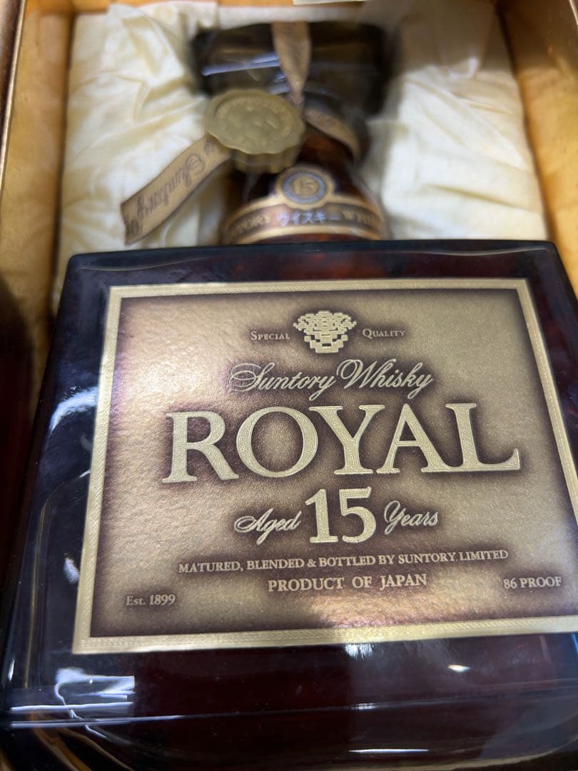 サントリー ローヤル 15年 750ml 43度