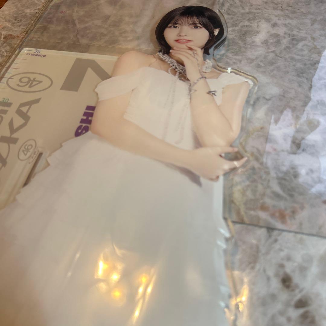 中西アルノ　乃木坂46 福袋C 46cmアクリル定規スタンド