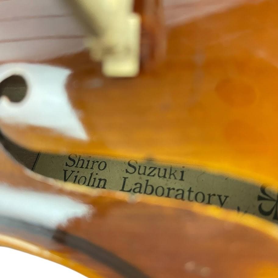 ニコゆみ●鈴木士郎● 鈴木バイオリン研究所 特No.1 1/8 極虎杢