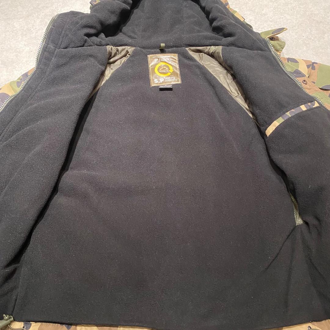 SOUTH PLAY S カモフラ アクティブジャケット マウンテンパーカー