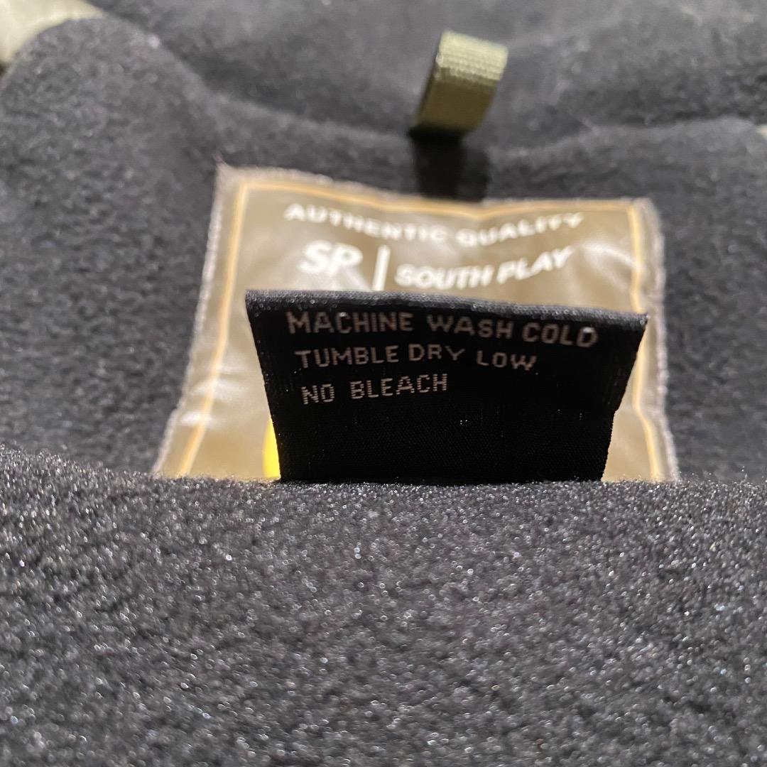 SOUTH PLAY S カモフラ アクティブジャケット マウンテンパーカー