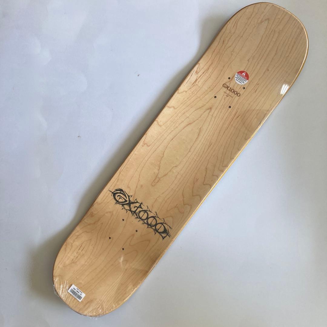 GX1000 スケートボードデッキ 8.25インチ