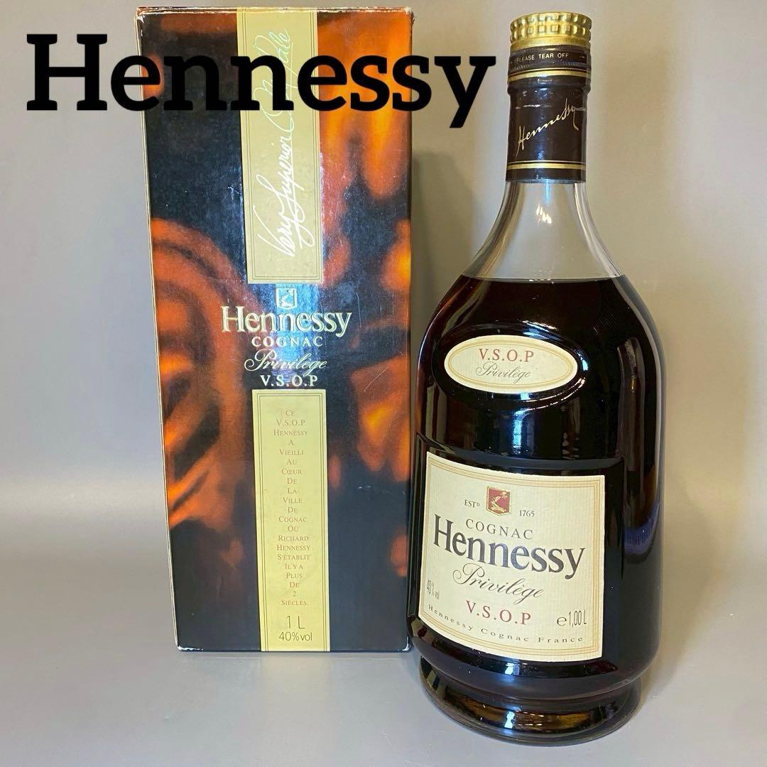 未開栓　Hennessy　V.S.O.P　ブランデー　1L　40%