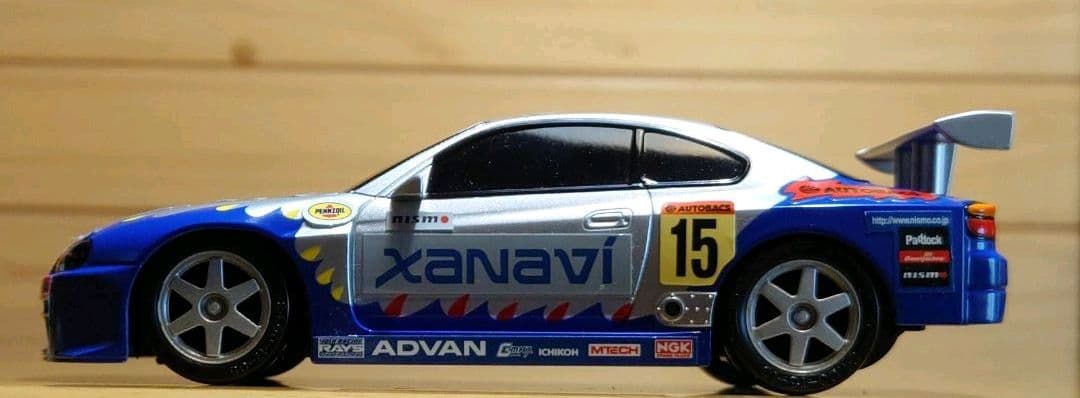 RC ラジカン日産NISSAN ザナヴィXanaviシルビア　ラジコン　中古品
